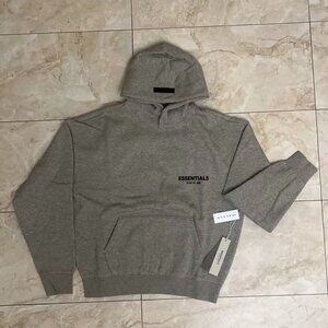 Essentials Fear of God Dark Oatmeal hoodie    SIZE XXS-XXL